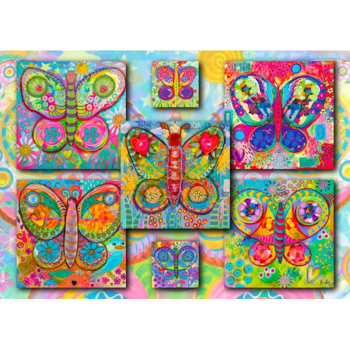 Puzzle  Enjoy-Puzzle-2044 Butterflies