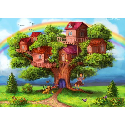 Puzzle Enjoy-Puzzle-2053 Treehouses