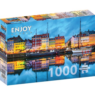 Puzzle Enjoy-Puzzle-2066 Alter Hafen von Kopenhagen