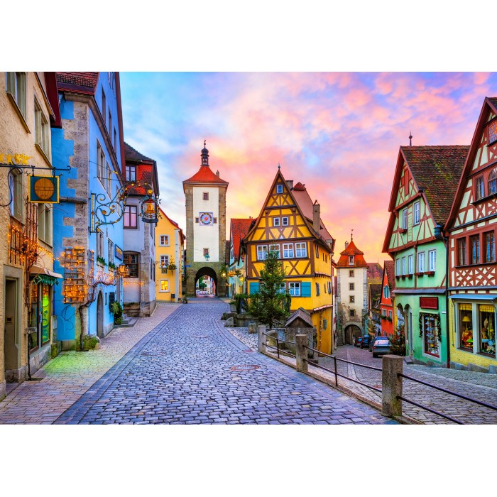 Altstadt von Rothenburg, Deutschland