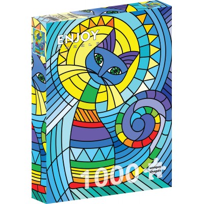 Puzzle Enjoy-Puzzle-2121 Ornamental Cat