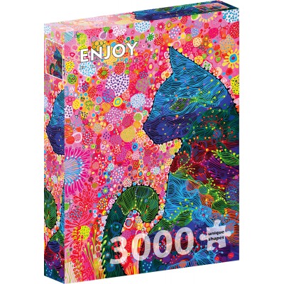 Puzzle Enjoy-Puzzle-2128 Wandering Cat