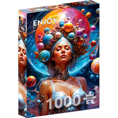 Puzzle Enjoy-Puzzle-2142 Kosmische Göttin