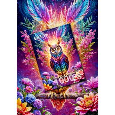 Puzzle Enjoy-Puzzle-2161 Neon-Eule