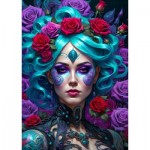 Puzzle  Enjoy-Puzzle-2169 Gothic Flowers Portrait