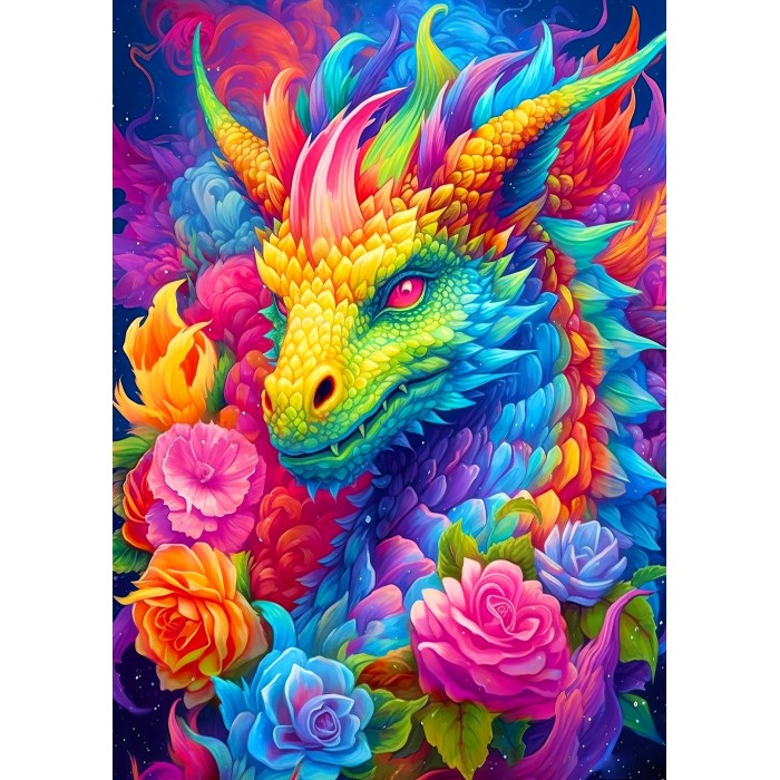 Puzzle  Enjoy-Puzzle-2176 Drache