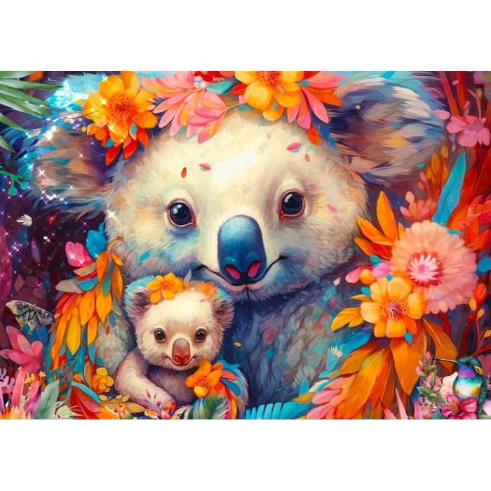 Puzzle  Enjoy-Puzzle-2179 Koala-Mutter