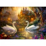 Puzzle  Enjoy-Puzzle-2184 Schwanengesang