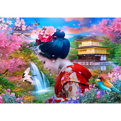 Puzzle Enjoy-Puzzle-2191 Geisha-Garten