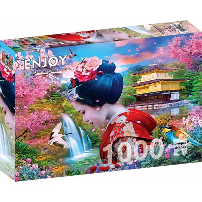 Puzzle Enjoy-Puzzle-2191 Geisha-Garten