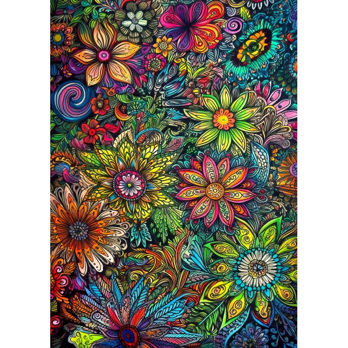 Puzzle  Enjoy-Puzzle-2209 Die Macht der Blumen