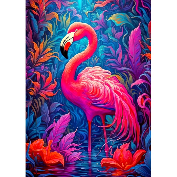Puzzle  Enjoy-Puzzle-2226 Das Wunder des Flamingos