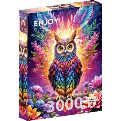 Puzzle Enjoy-Puzzle-2234 Neon Owl