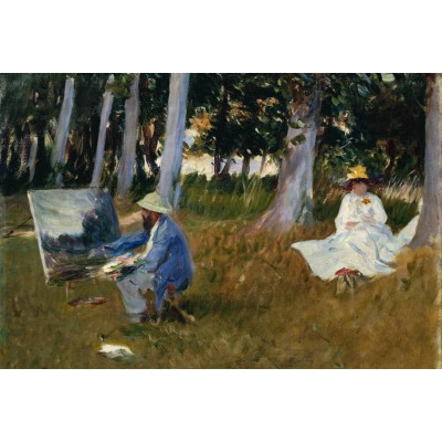 Puzzle Grafika-F-30862 Claude Monet by John Singer Sargent, 1885