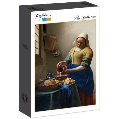 Puzzle Grafika-F-30879 Johannes Vermeer: Die Küchenmagd, 1658-1661