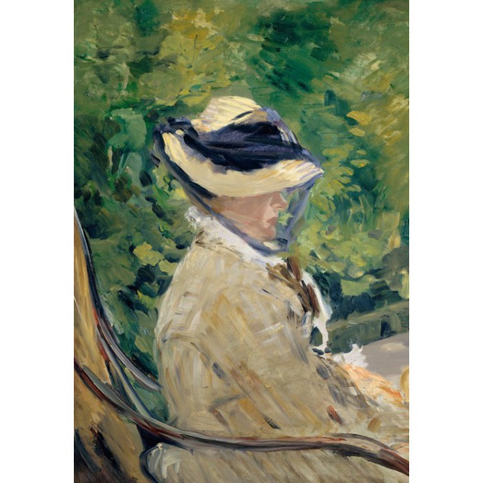 Edouard Manet - Frau Manet, 1880