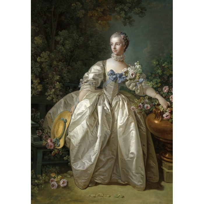 Puzzle  Grafika-F-31162 François Boucher: Madame Bergeret, 1766