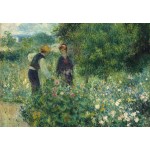 Puzzle  Grafika-F-31198 Auguste Renoir: Picking Flowers, 1875