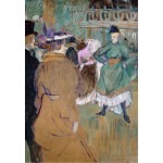 Puzzle  Grafika-F-31237 Henri de Toulouse-Lautrec: Quadrille at the Moulin Rouge, 1892