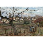 Puzzle  Grafika-F-31248 Camille Pissarro: The Fence, 1872