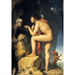Puzzle  Grafika-F-31318 Jean-Auguste-Dominique Ingres: Oedipus explains the riddle of the sphinx, 1808