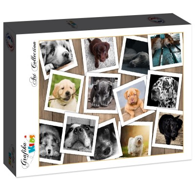 Puzzle Grafika-F-31366 Hunde
