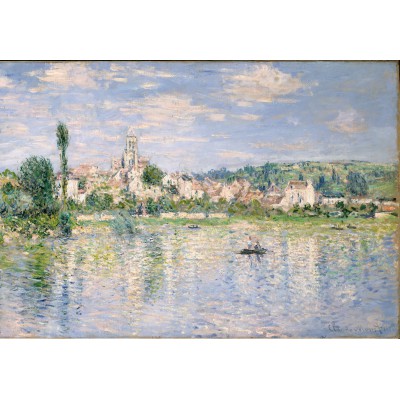 Puzzle Grafika-F-31624 Claude Monet: Vétheuil im Sommer, 1880
