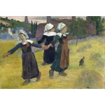 Puzzle  Grafika-F-31656 Paul Gauguin: Breton Girls Dancing, Pont-Aven, 1888