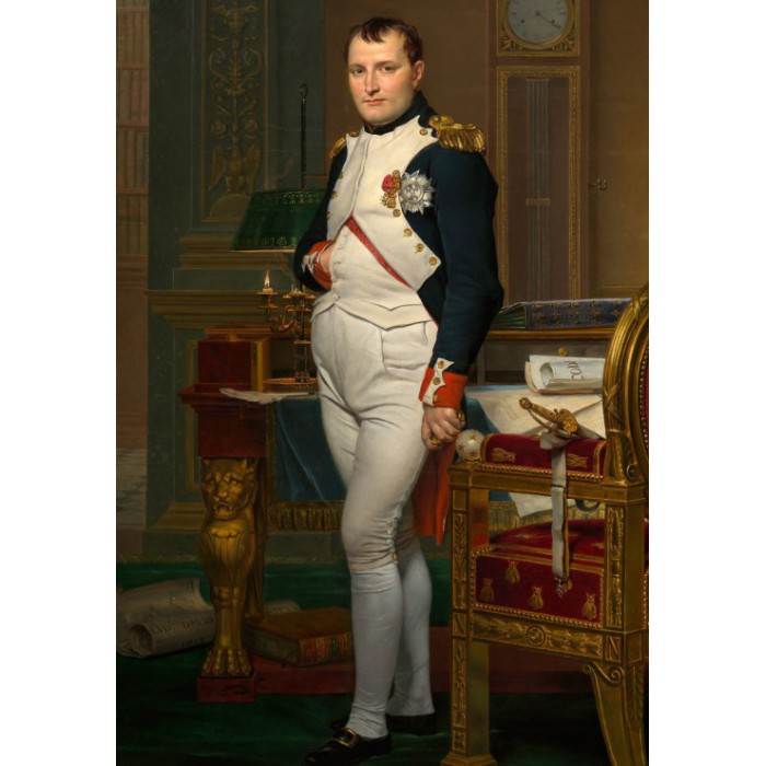 Puzzle  Grafika-F-31682 Jacques-Louis David: The Emperor Napoleon in his study at the Tuileries, 1812