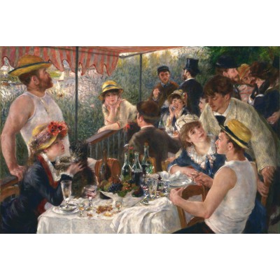 Puzzle Grafika-F-31693 Auguste Renoir: Le Déjeuner des Canotiers, 1881