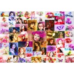 Puzzle  Grafika-F-31860 Collage - Frauen