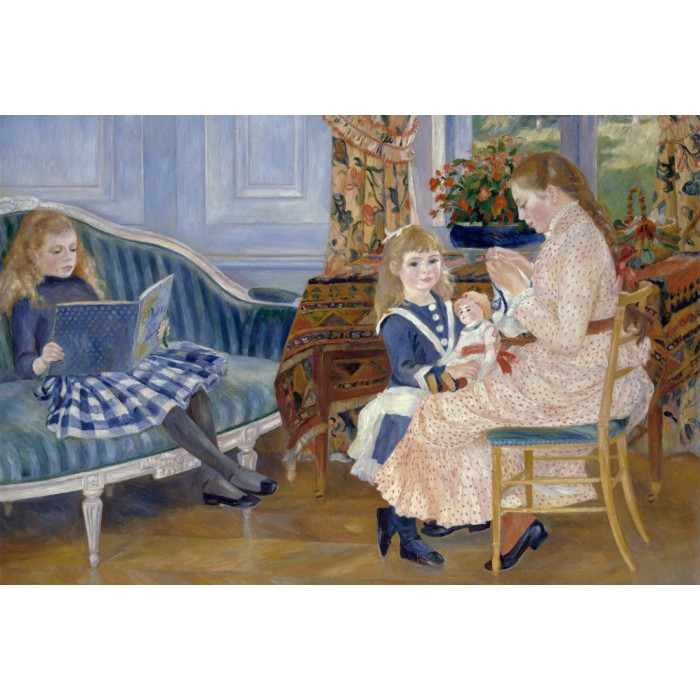 Auguste Renoir: L'après-midi des enfants à Wargemont, 1884