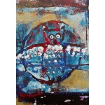 Puzzle  Grafika-F-32098 Eule