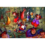 Puzzle  Grafika-F-32203 François Ruyer - Das Hexenfest