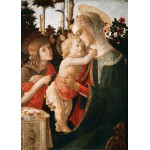 Puzzle  Grafika-Kids-00705 Magnetische Teile - Sandro Botticelli: Jungfrau und das Kind mit Johannes, 1470-1475