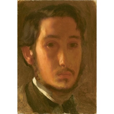 Puzzle Grafika-Kids-01278 Edgar Degas: Self-Portrait with White Collar, 1857