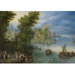 Puzzle   Jan Brueghel - River Landscape, 1607