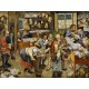 Brueghel Pieter der Jüngere: Bezahlung des Zehnten, 1617-1622