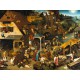 Brueghel Pieter: Die niederländischen Sprichwörter, 1559