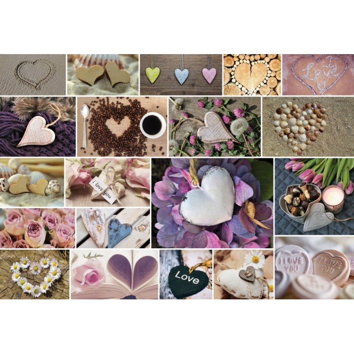 Puzzle   Collage - I love You