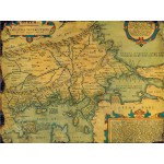 Puzzle  Grafika-00166 Carte de la Thrace Antique indiquant la Province d'Europe, IVe Siècle