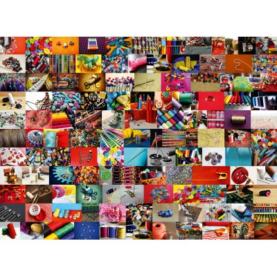 Puzzle Grafika-03000-P Collage - Nähen