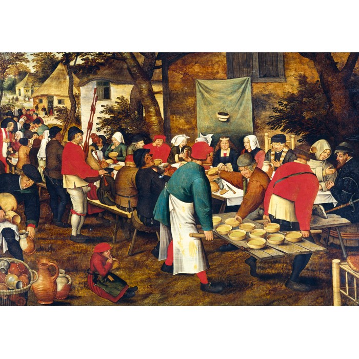 Pieter Brueghel the Younger - Peasant Wedding Feast, 1630