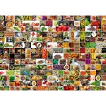 Puzzle  Grafika-F-30046 Collage - Küche in Farbe
