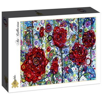 Puzzle Grafika-F-30054 Sally Rich - Roses