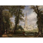 Puzzle  Grafika-F-30148 John Constable: La Cathédrale de Salisbury, 1825