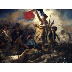 Puzzle  Grafika-F-30191 Eugène Delacroix: Die Freiheit führt das Volk, 1830