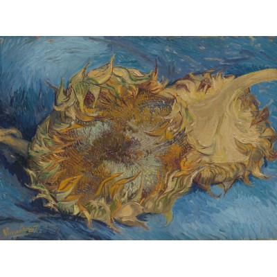Puzzle Grafika-F-30220 Van Gogh: Die Sonnenblumen, 1887