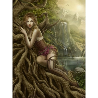Puzzle Grafika-F-30255 The Mountains of Silence