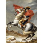 Puzzle  Grafika-F-30309 Jacques-Louis David: Bonaparte beim Überschreiten der Alpen am Großen Sankt Bernhard